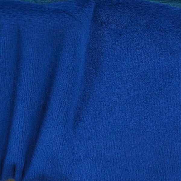 Ткань для штор синий бархат
