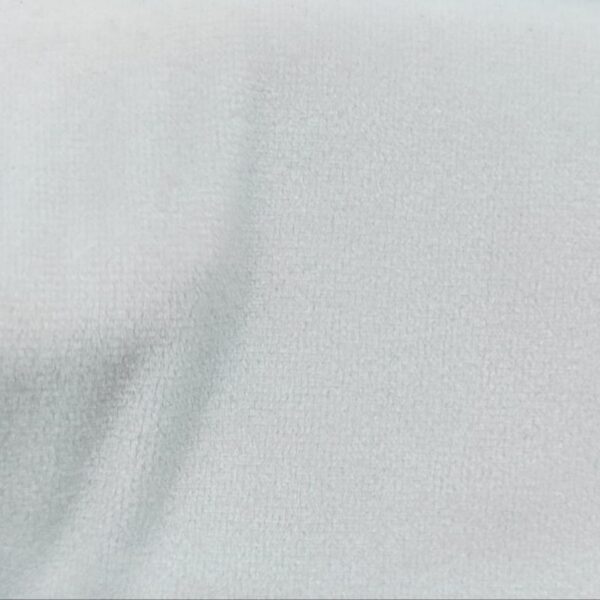 Ткань для штор белый бархат YB777-1A