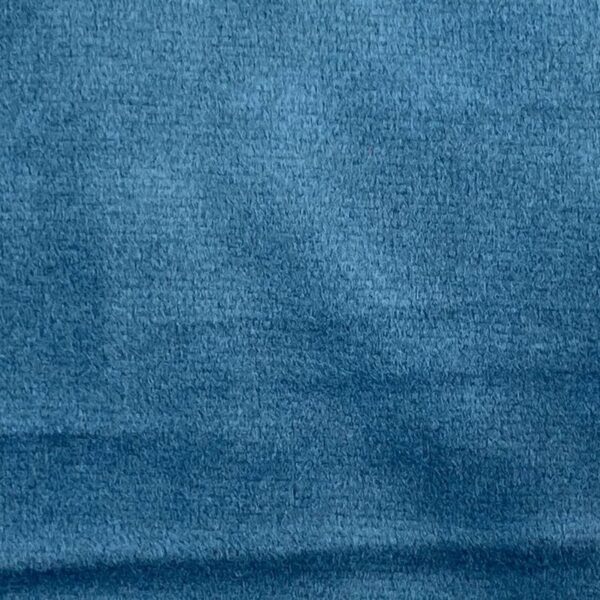 Ткань для штор бледно-синий бархат YB777-35A