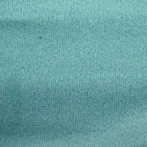 Ткань для штор зелёно-голубой бархат YB777-28A