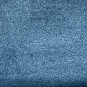 Ткань для штор и текстильного дизайна бархат стального синего цвета YB777-118a